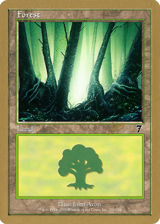 Forest (rl330) (Raphael Levy) [World Championship Decks 2002] | Good Games North