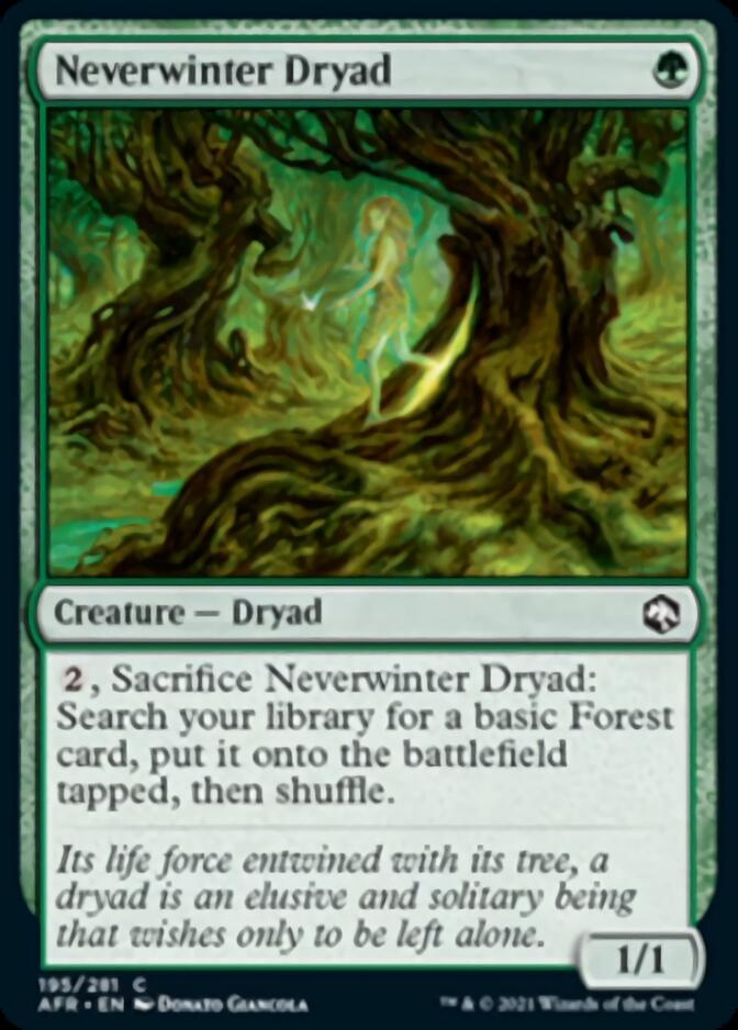 Neverwinter Dryad [Dungeons & Dragons: Adventures in the Forgotten Realms] | Good Games North