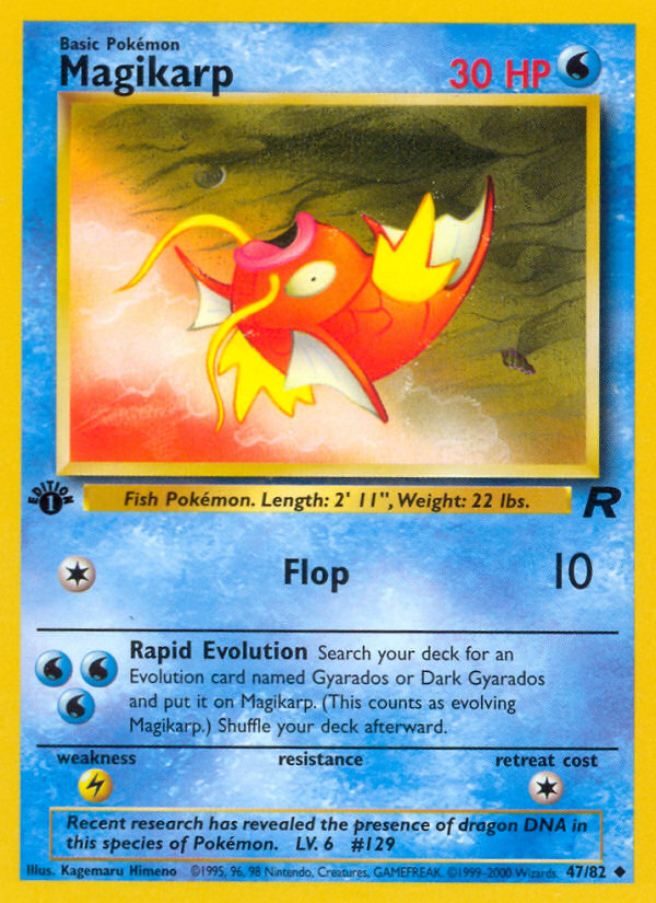 Magikarp (47/82) [Team Rocket 1st Edition] | Good Games North