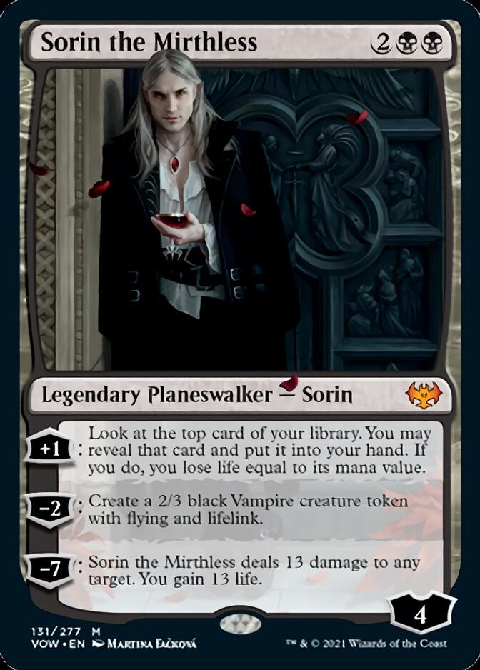 Sorin the Mirthless [Innistrad: Crimson Vow] | Good Games North