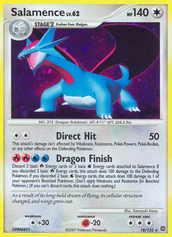 Salamence (18/132) [Diamond & Pearl: Secret Wonders] | Good Games North