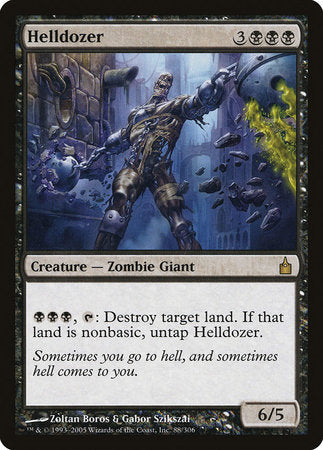 Helldozer [Ravnica: City of Guilds] | Good Games North