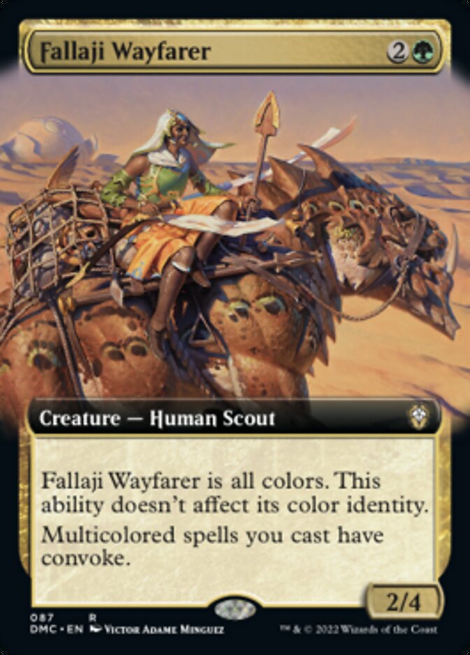 Fallaji Wayfarer (Extended Art) [Dominaria United Commander] | Good Games North
