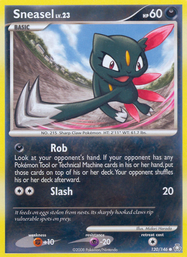 Sneasel (120/146) [Diamond & Pearl: Legends Awakened] | Good Games North