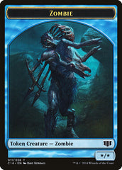 Kraken // Zombie (011/036) Double-sided Token [Commander 2014 Tokens] | Good Games North