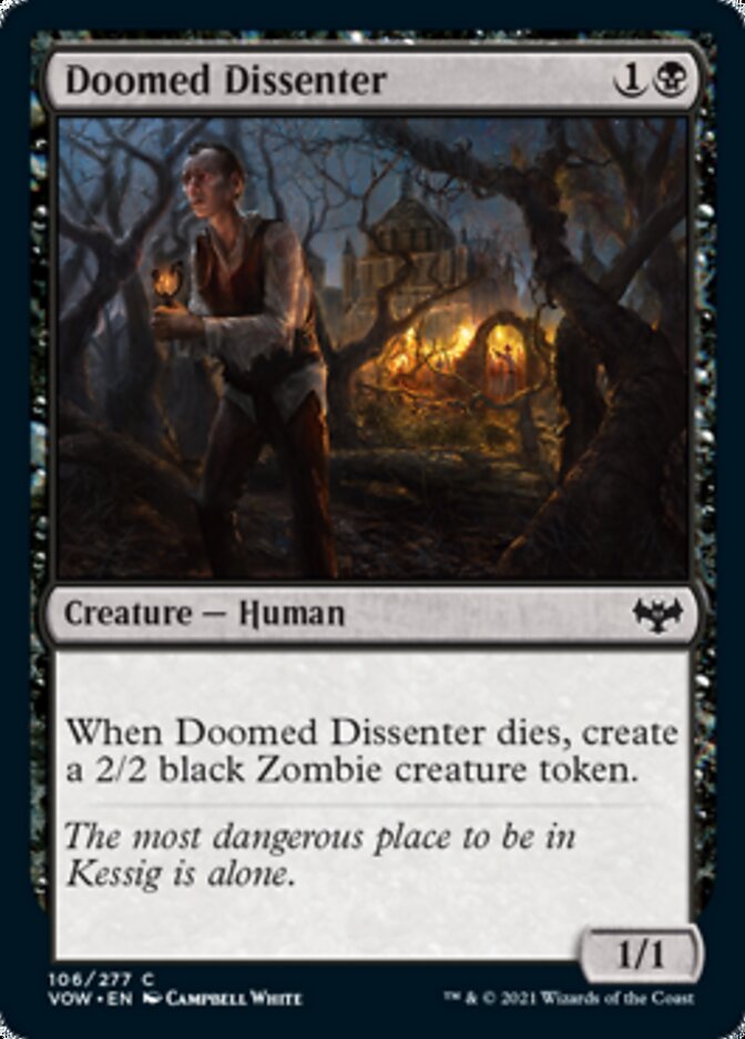 Doomed Dissenter [Innistrad: Crimson Vow] | Good Games North