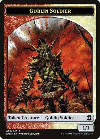 Goblin Soldier Token [Eternal Masters Tokens] | Good Games North