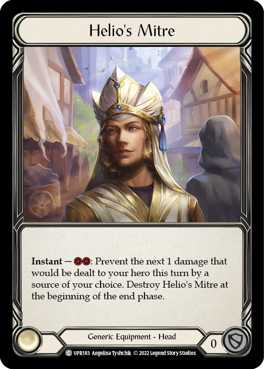 Helio's Mitre [UPR183] (Uprising)  Cold Foil | Good Games North