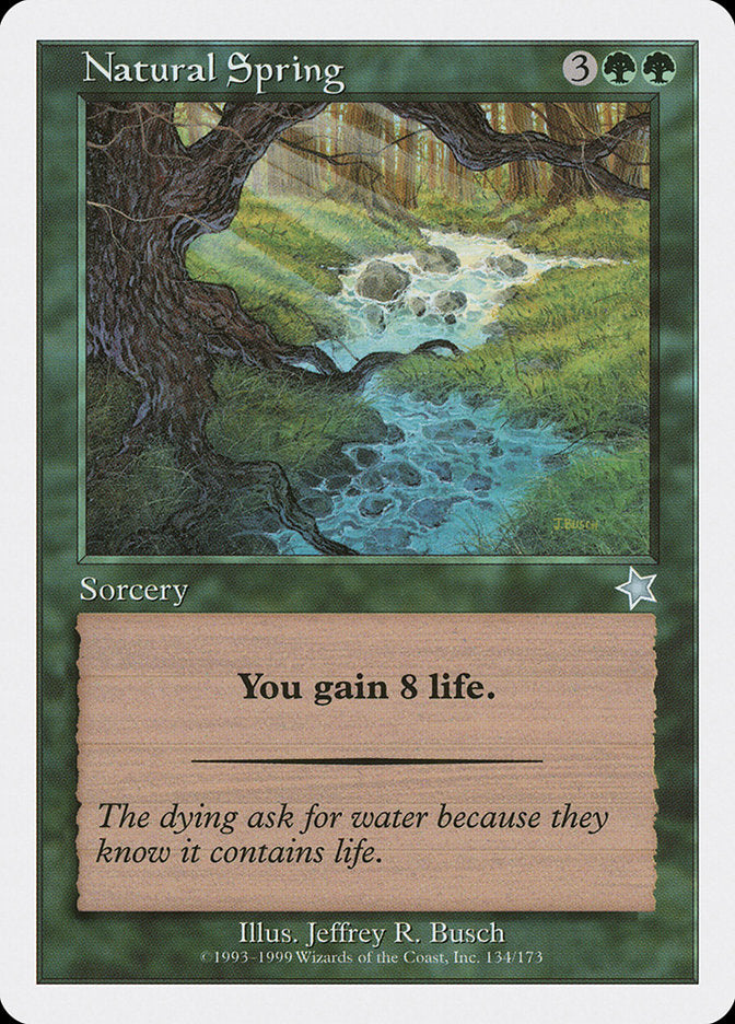 Natural Spring [Starter 1999] | Good Games North