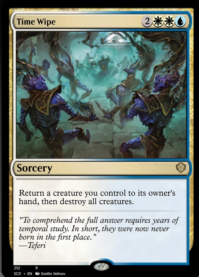 Time Wipe [Starter Commander Decks] | Good Games North