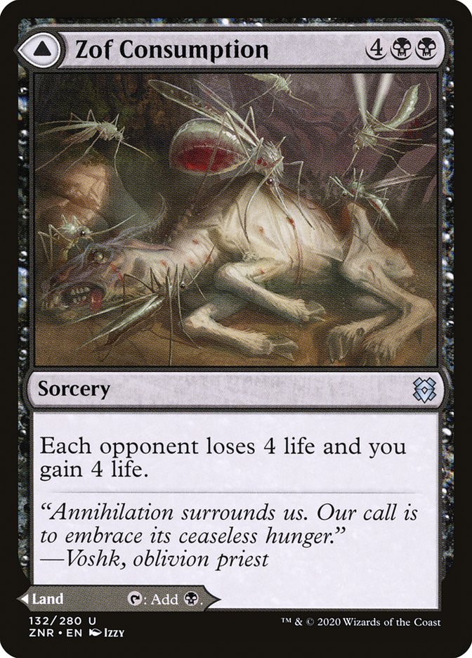 Zof Consumption // Zof Bloodbog [Zendikar Rising] | Good Games North