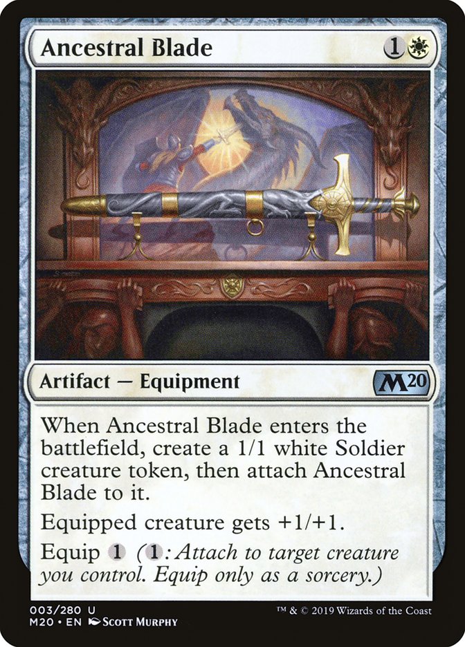 Ancestral Blade [Core Set 2020] | Good Games North