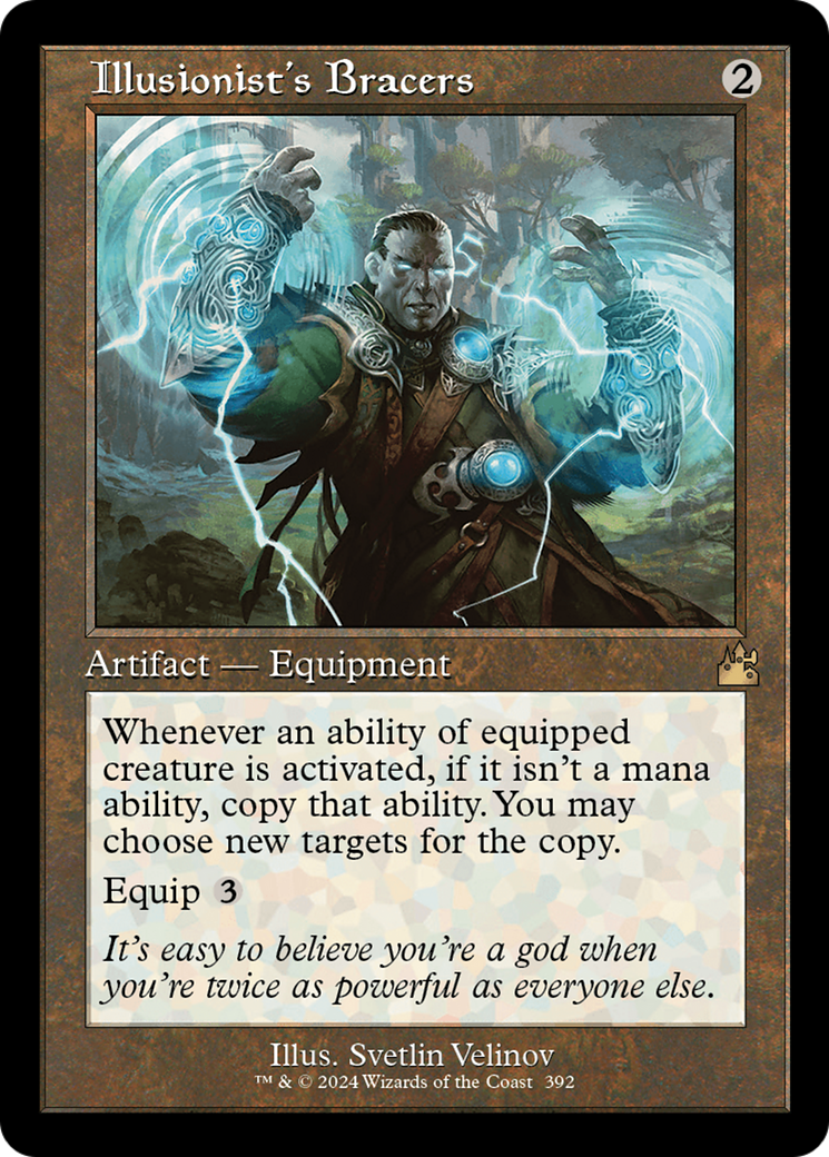 Illusionist's Bracers (Retro Frame) [Ravnica Remastered] | Good Games North