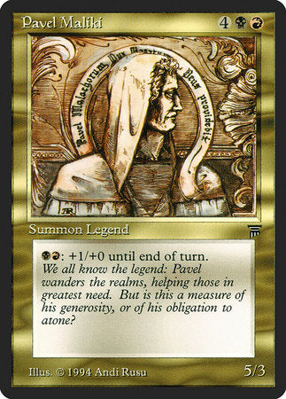 Pavel Maliki [Legends] | Good Games North