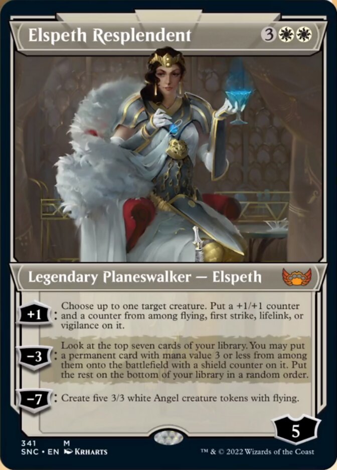Elspeth Resplendent (Showcase Art Deco) [Streets of New Capenna] | Good Games North