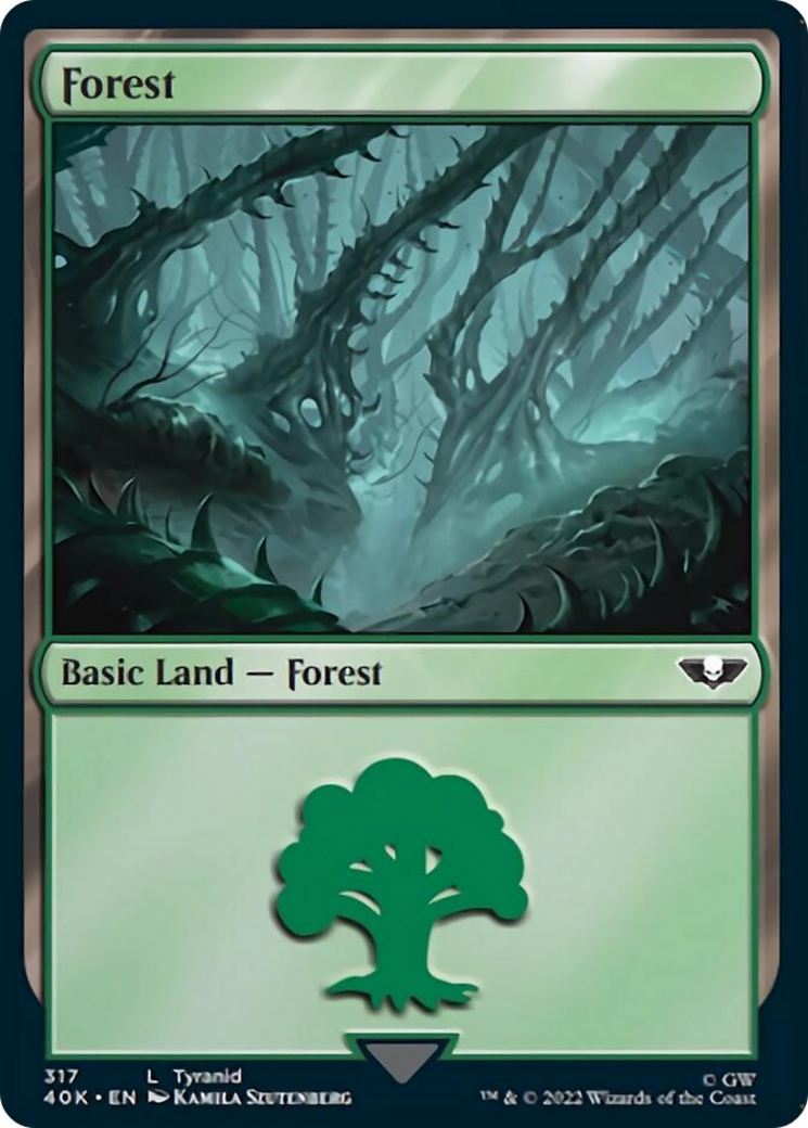 Forest (317) [Universes Beyond: Warhammer 40,000] | Good Games North