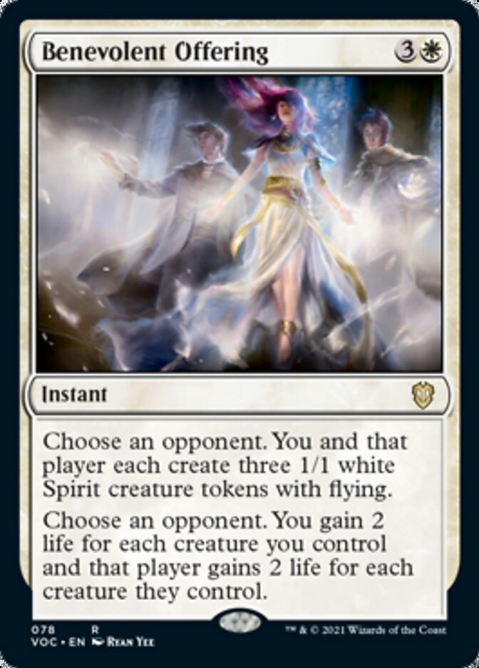 Benevolent Offering [Innistrad: Crimson Vow Commander] | Good Games North