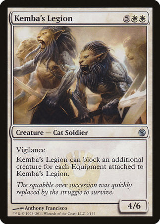 Kemba's Legion [Mirrodin Besieged] | Good Games North