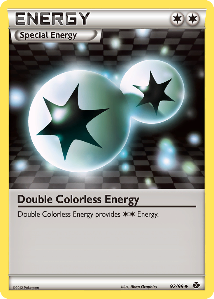 Double Colorless Energy (92/99) [Black & White: Next Destinies] | Good Games North