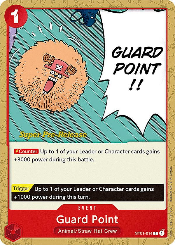 Guard Point [Super Pre-Release Starter Deck: Straw Hat Crew] | Good Games North