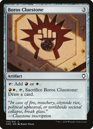 Boros Cluestone [Commander Anthology Volume II] | Good Games North