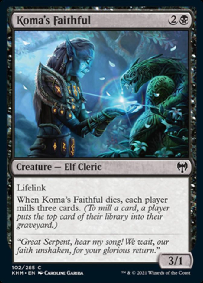 Koma's Faithful [Kaldheim] | Good Games North