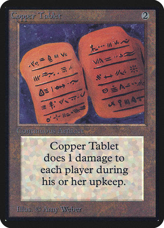 Copper Tablet [Limited Edition Alpha] | Good Games North