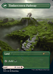 Cragcrown Pathway // Timbercrown Pathway (Borderless) [Secret Lair: Ultimate Edition 2] | Good Games North