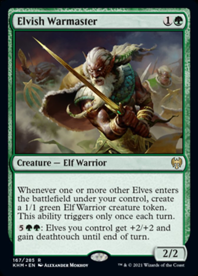Elvish Warmaster [Kaldheim] | Good Games North