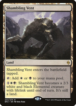 Shambling Vent [Battle for Zendikar] | Good Games North