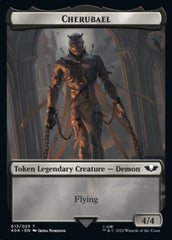 Astartes Warrior // Cherubael Double-sided Token (Surge Foil) [Universes Beyond: Warhammer 40,000 Tokens] | Good Games North