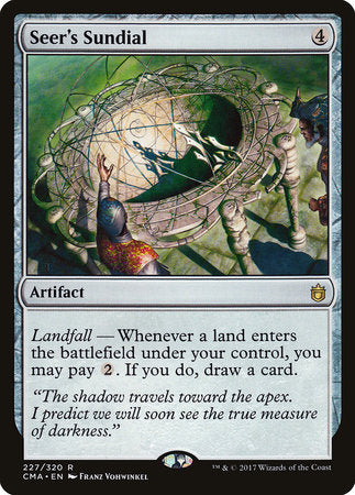 Seer's Sundial [Commander Anthology] | Good Games North