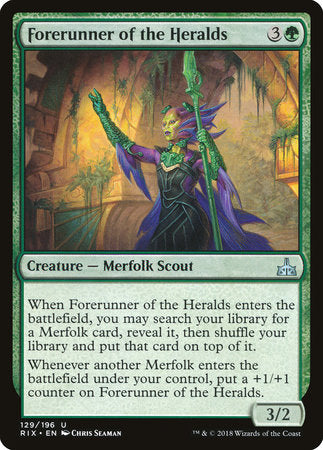 Forerunner of the Heralds [Rivals of Ixalan] | Good Games North