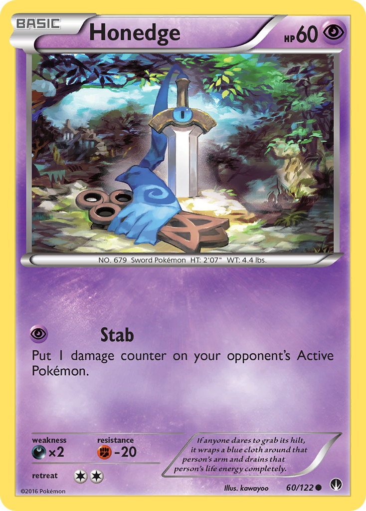 Honedge (60/122) [XY: BREAKpoint] | Good Games North
