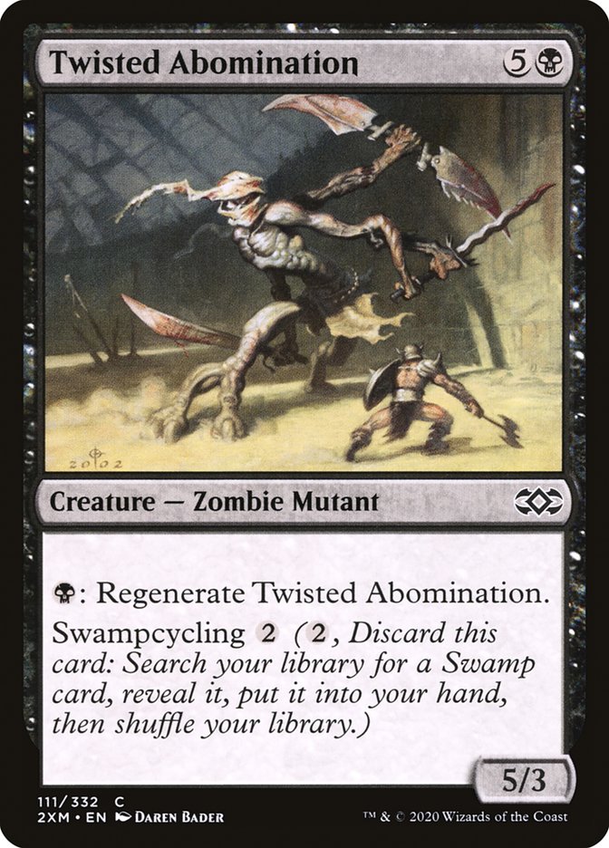 Twisted Abomination [Double Masters] | Good Games North