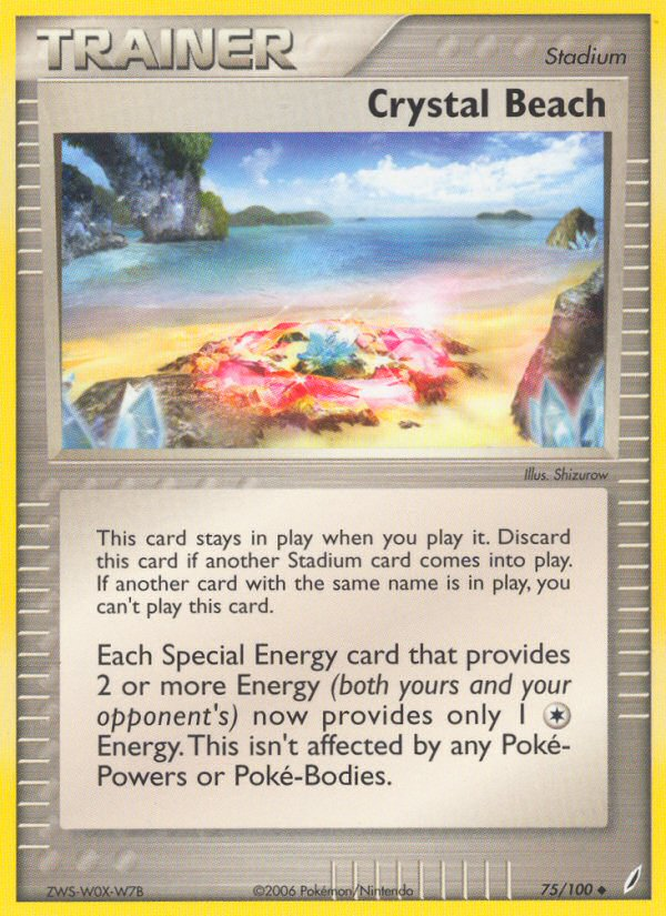 Crystal Beach (75/100) [EX: Crystal Guardians] | Good Games North
