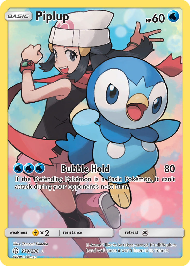 Piplup (239/236) [Sun & Moon: Cosmic Eclipse] | Good Games North
