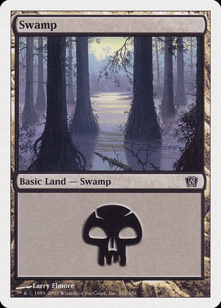 Swamp (342) [Eighth Edition] | Good Games North