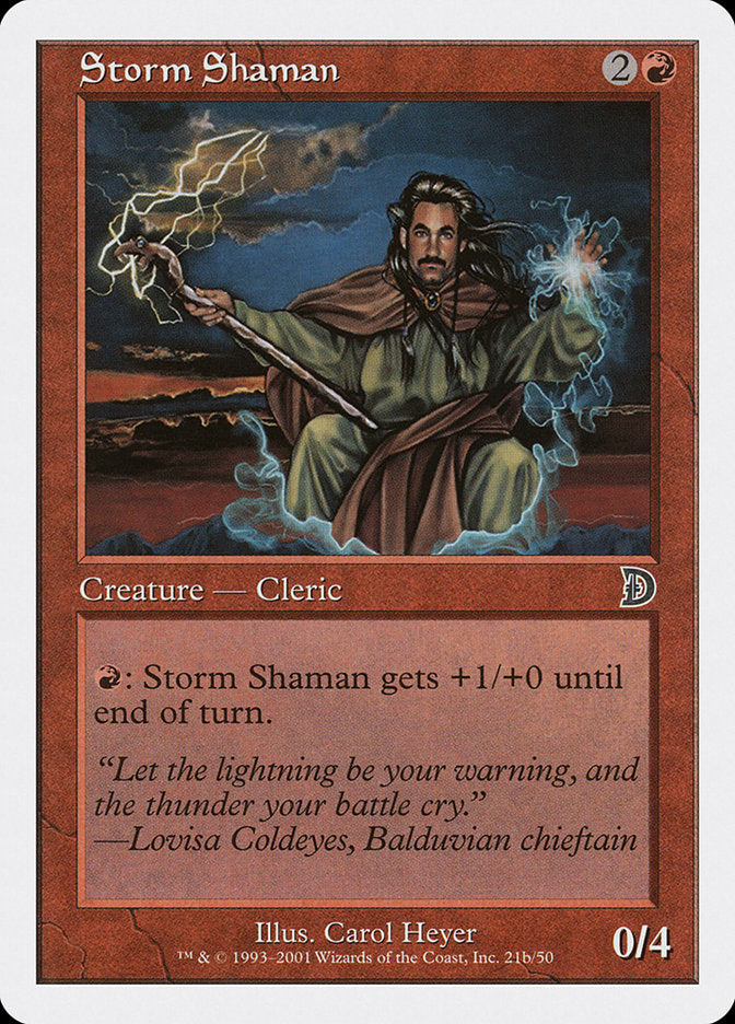 Storm Shaman (Male) [Deckmasters] | Good Games North