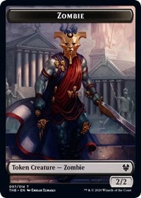Zombie // Satyr Double-sided Token [Theros Beyond Death Tokens] | Good Games North