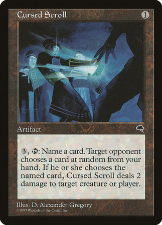 Cursed Scroll [Tempest] | Good Games North