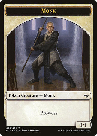 Monk Token [Fate Reforged Tokens] | Good Games North