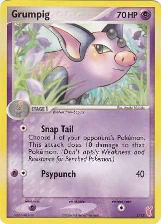 Grumpig (3/12) [EX: Trainer Kit 2 - Plusle] | Good Games North