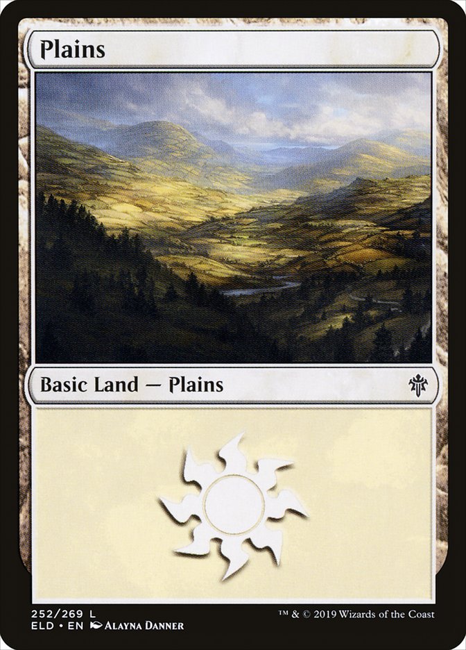 Plains (252) [Throne of Eldraine] | Good Games North