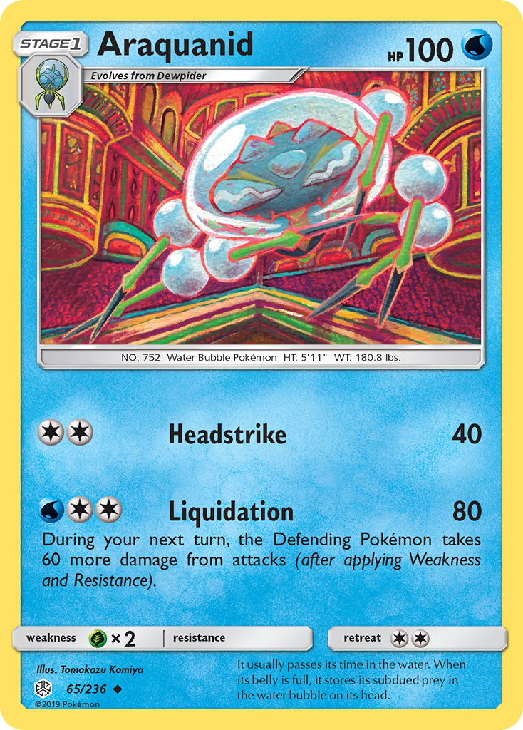 Araquanid (65/236) [Sun & Moon: Cosmic Eclipse] | Good Games North