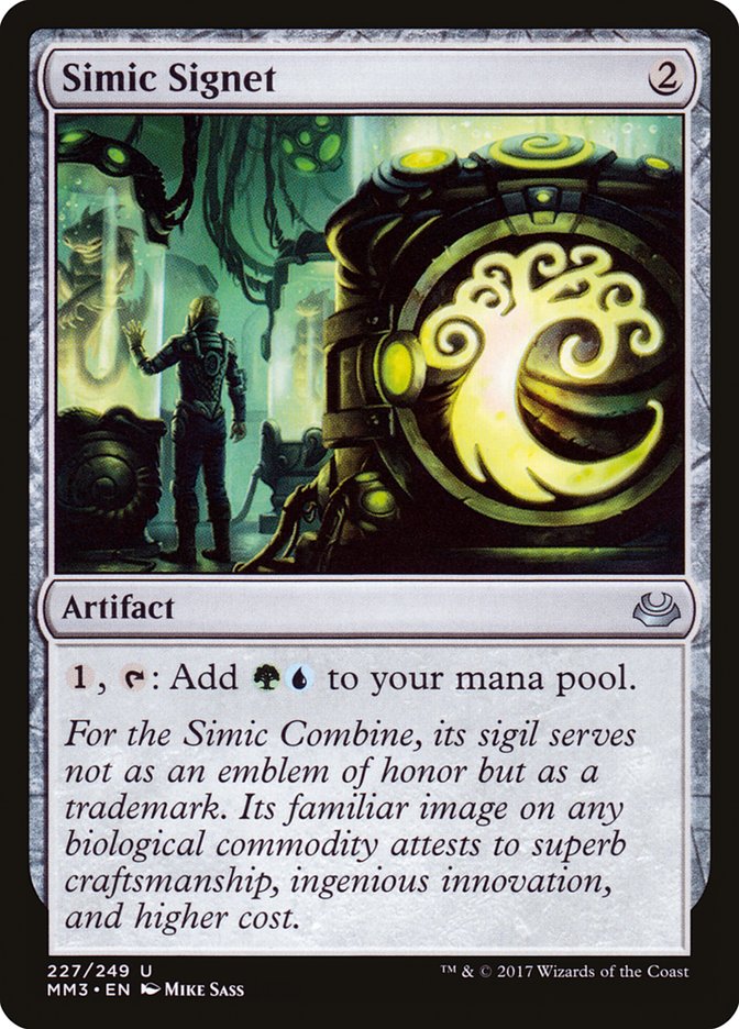 Simic Signet [Modern Masters 2017] | Good Games North