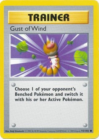 Gust of Wind (93/102) [Base Set Shadowless Unlimited] | Good Games North