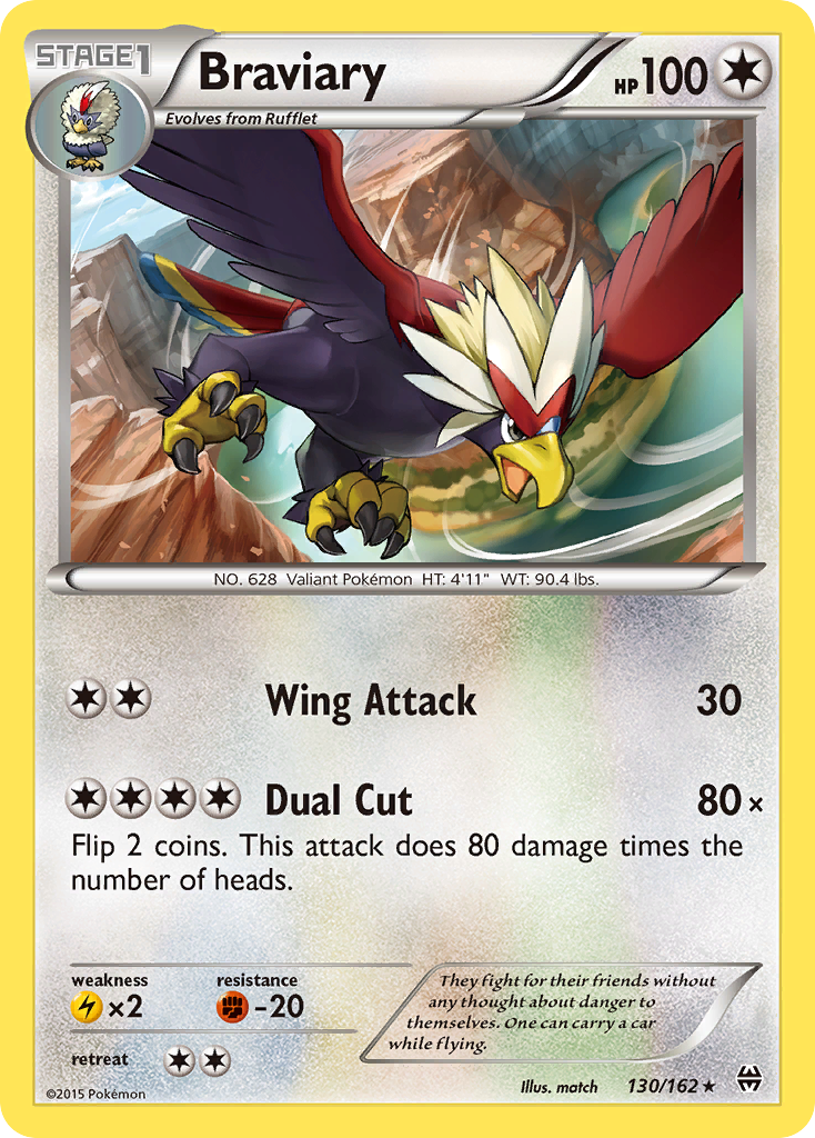 Braviary (130/162) [XY: BREAKthrough] | Good Games North
