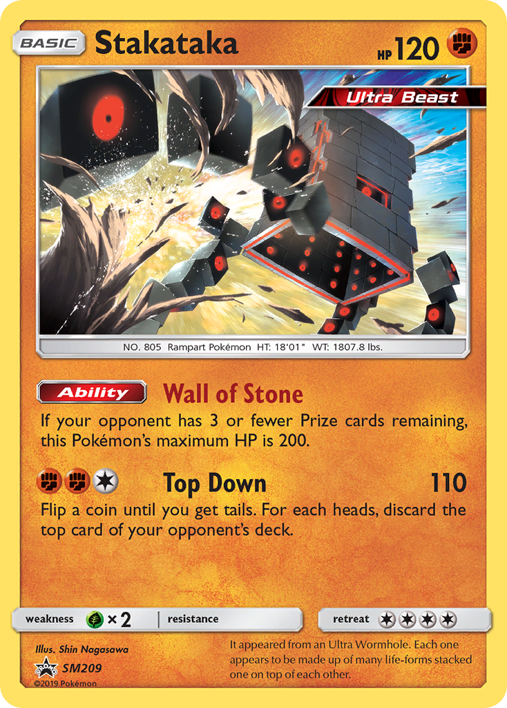 Stakataka (SM209) [Sun & Moon: Black Star Promos] | Good Games North