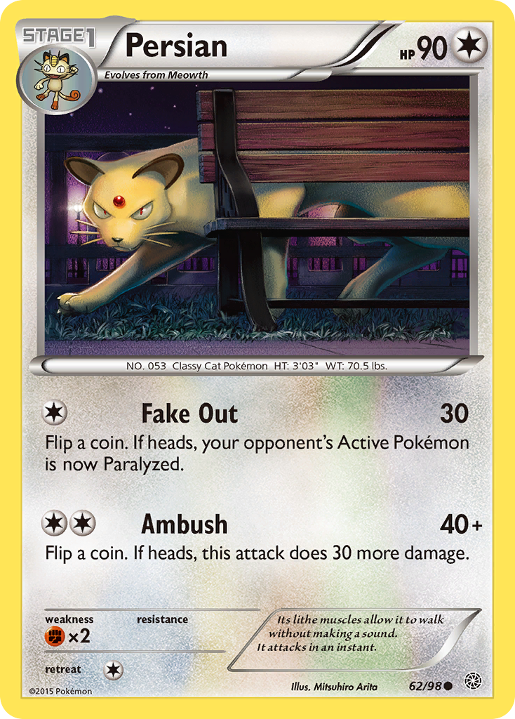 Persian (62/98) [XY: Ancient Origins] | Good Games North